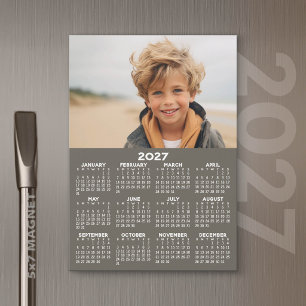 Kalender mit Foto - Volljährige Magnetkarte