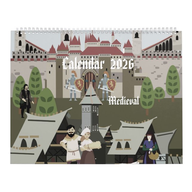 Kalender Mittelalterlich (Titelbild)
