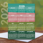 Kalender - modernes abstraktes Streifenmuster Postkarte<br><div class="desc">Ein ganzjähriger Kalender, der auf einer Single-Postkarte gedruckt ist, bietet eine präzise und visuell zugängliche Möglichkeit, ein ganzes Jahr auf einen Blick zu planen und zu verfolgen. Die 12 Monate werden in einem Rasterformat angeordnet, die Monate sind in Reihen und Spalten angeordnet, sodass wichtige Daten, Feiertage oder Ereignisse leicht zu...</div>