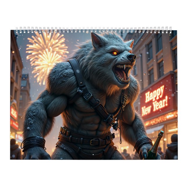 Kalender mythischer Kreaturen - Ein Jahr der Legen (Titelbild)