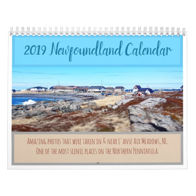 Kalender Neufundlands 2019 (Titelbild)