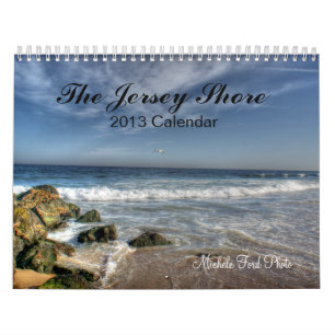 Kalender-New-Jersey Ufer-Strand-Fotografie Kalender