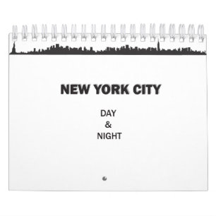 Kalender New York City Tag und Nacht