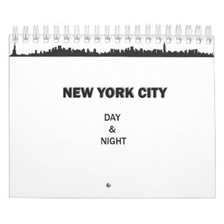 Kalender New York City Tag und Nacht