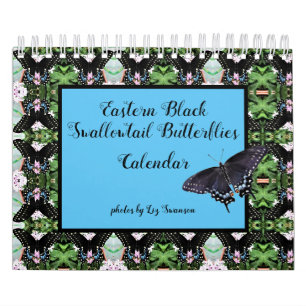 Kalender - Ostschwarzes Frack Schmetterlinge