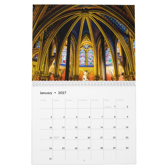 Kalender Paris 2015 (Jan 2027)