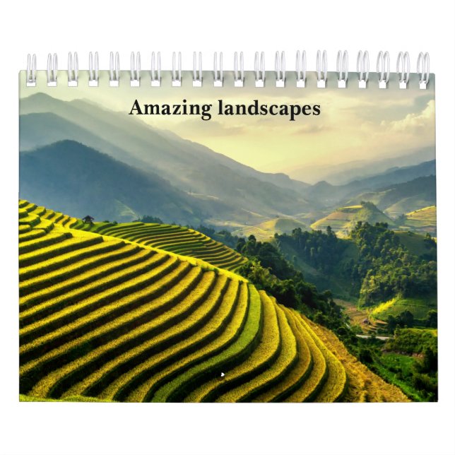 Kalender phantastische Landschaften (Titelbild)