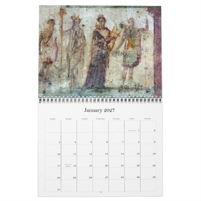 Kalender Pompejis 2012 (Jan 2027)