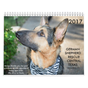 Kalender Schäferhund-Rettungs-zentraler Texas 201