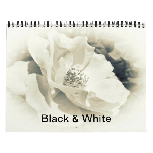 Kalender - Schwarz-Weiß-Fotografie (Titelbild)