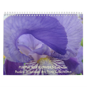 KALENDER Schwertlilien-Kalender Lila Schwertlilie 