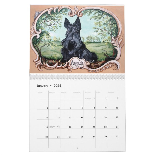 Kalender Scottish-Terriers 2014 (Jan 2026)