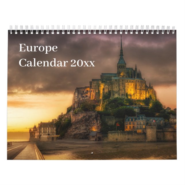 Kalender - Sehenswürdigkeiten in Europa (Titelbild)