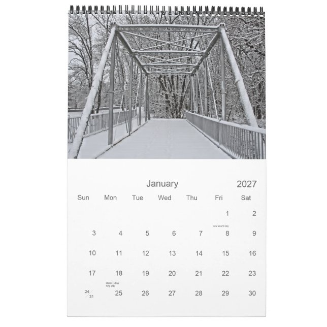Kalender Seite Saucon Tales eins (Jan 2027)