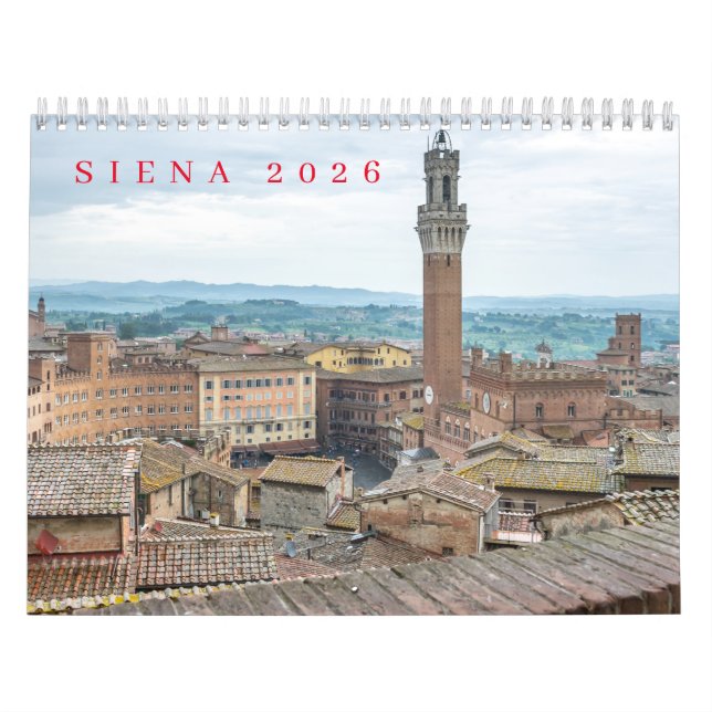Kalender Siena 2026 (Titelbild)