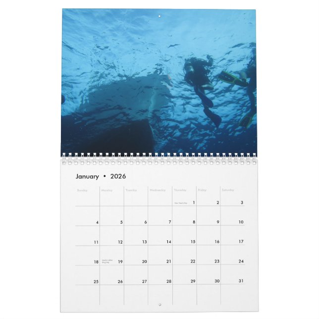Kalender Sporttauchen-Floridas 2012 (Jan 2026)
