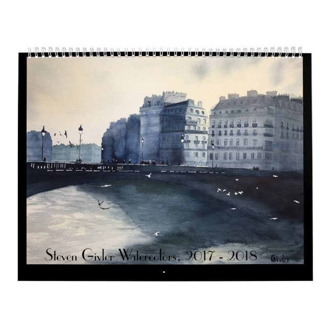 Kalender Steven Givler 2017 (Titelbild)