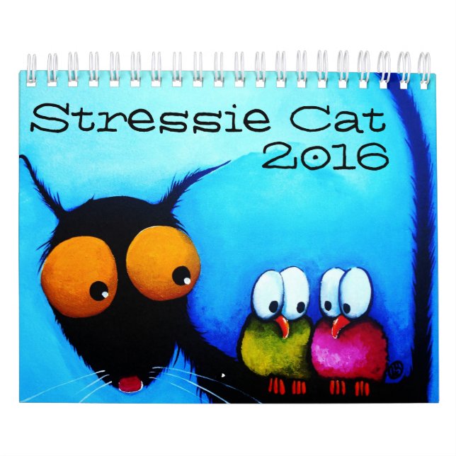 Kalender Stressie Katze 2016 (Titelbild)