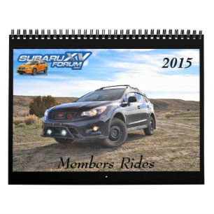 Kalender Subaruxvforum.com 2015 - keine markierten
