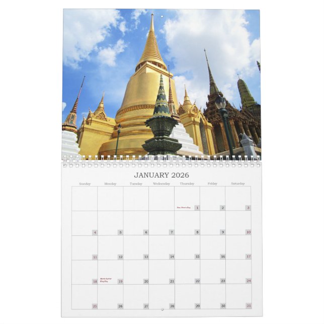 Kalender Thailands 2012 (Jan 2026)