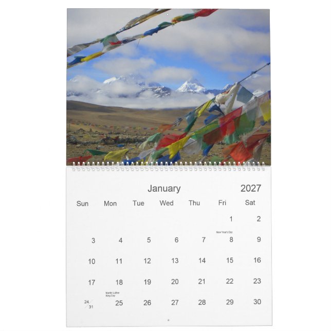 Kalender Tibets 2010 (Jan 2027)