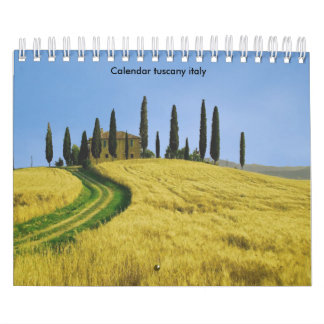 Kalender Toskana Italien