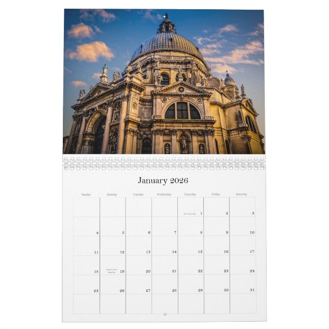 Kalender Venedigs 2014 (Jan 2026)