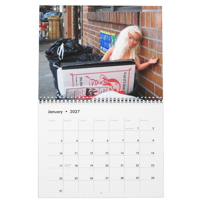 Kalender: Verlassene Spielwaren Kalender (Jan 2027)