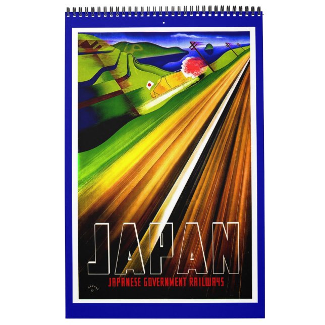 Kalender Vintage Reiseplakate Schlicht (Titelbild)