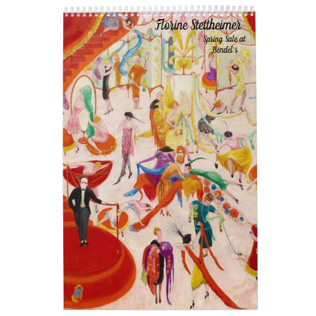 Kalender von Florine Stettheimer (Titelbild)