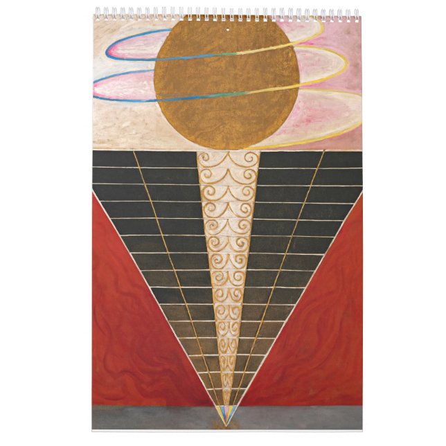 Kalender von Hilma af Klint (Rückseite)