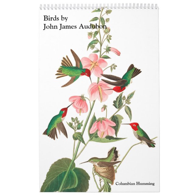 Kalender von John James Audubon (Titelbild)
