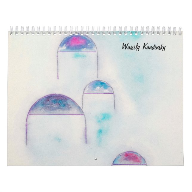 Kalender von Wassily Kandinsky (Titelbild)