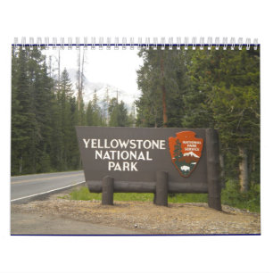 Kalender von Yellowstone Nationalpark