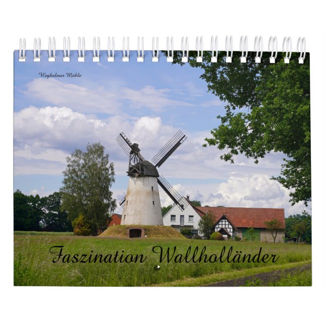 Kalender Wallholländer in Deutschland (Titelbild)