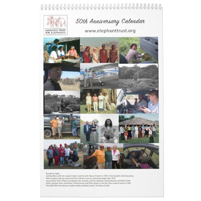 Kalender zum 50. Jahrestag (Titelbild)