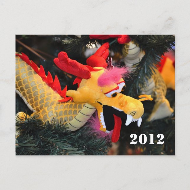 Kalenderdrache 2012 Postkarte (Vorderseite)