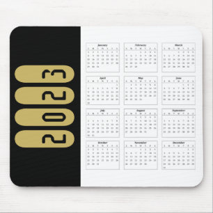 Kalenderkarte 2023 mousepad
