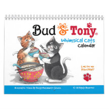 Kalenders für Katzen mit Bud & Tony