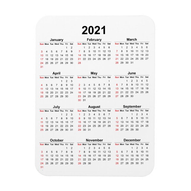 Kalenderzeitschrift 2021 magnet (Vertikal)