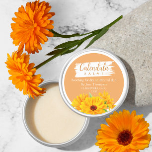 Kalendula Salve / Balsam / Seifenlabel Runder Aufkleber