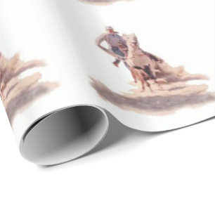 Kalf Roping Geschenkpapier