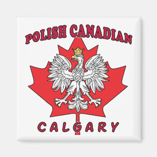 Kalgary Polnisch Kanadischer Leaf Magnet