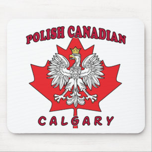 Kalgary Polnisch Kanadischer Leaf Mousepad