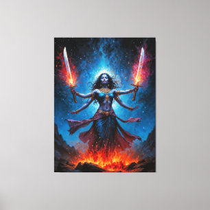 Kali Erhebung Leinwanddruck