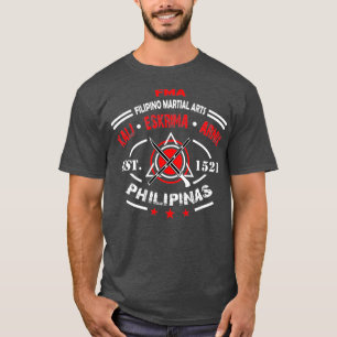 Kali Filipino Kampfkunst Arnis Eskrima T-Shirt