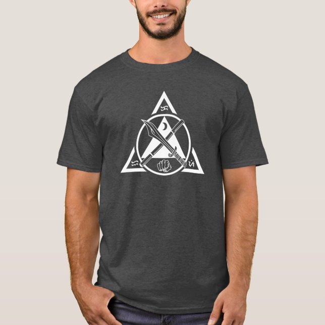 Kali Filipino Martial Arts Emblem T-Shirt (Vorderseite)