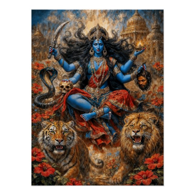 Kali-Garten Poster (Vorderseite)