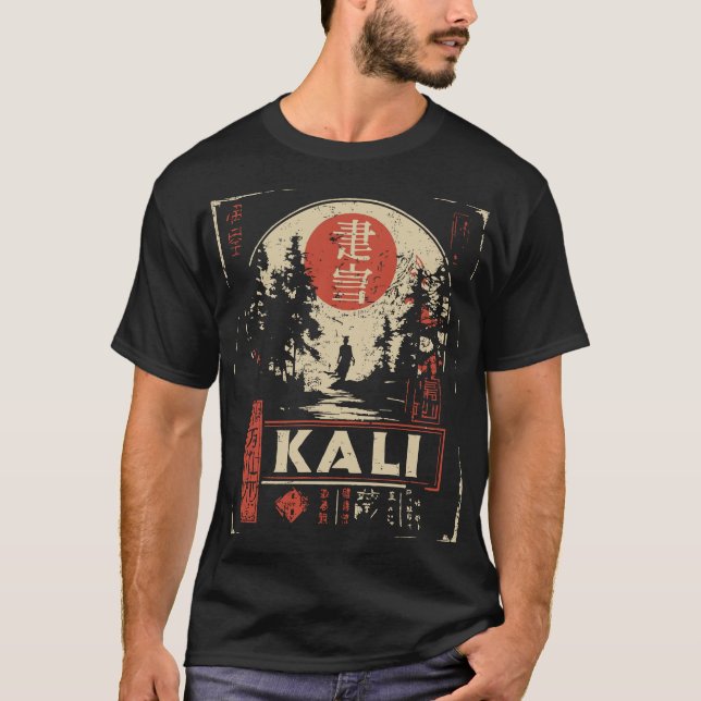 Kali Goddess Poster - Japanischer Ukiyo-e-Stil T-Shirt (Vorderseite)