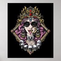 Kali Gothic Hindu Goddess